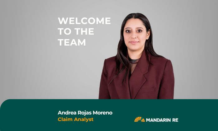 Mandarin Re Strengthens Claims Function with Appointment of Andrea Rojas Moreno