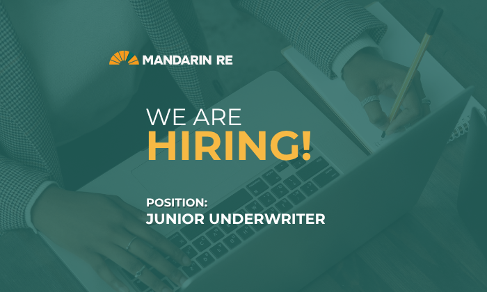 We Are Hiring For The Position Of Junior Underwriter