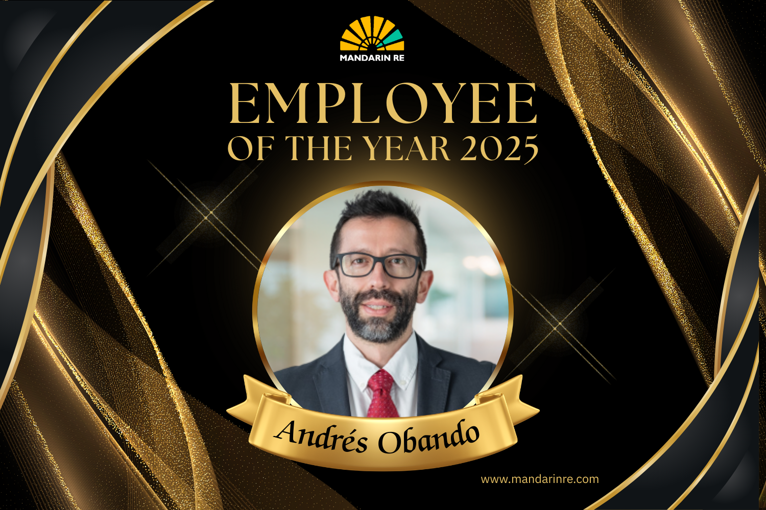Mandarin Re Celebrates Employee of the Year 2025