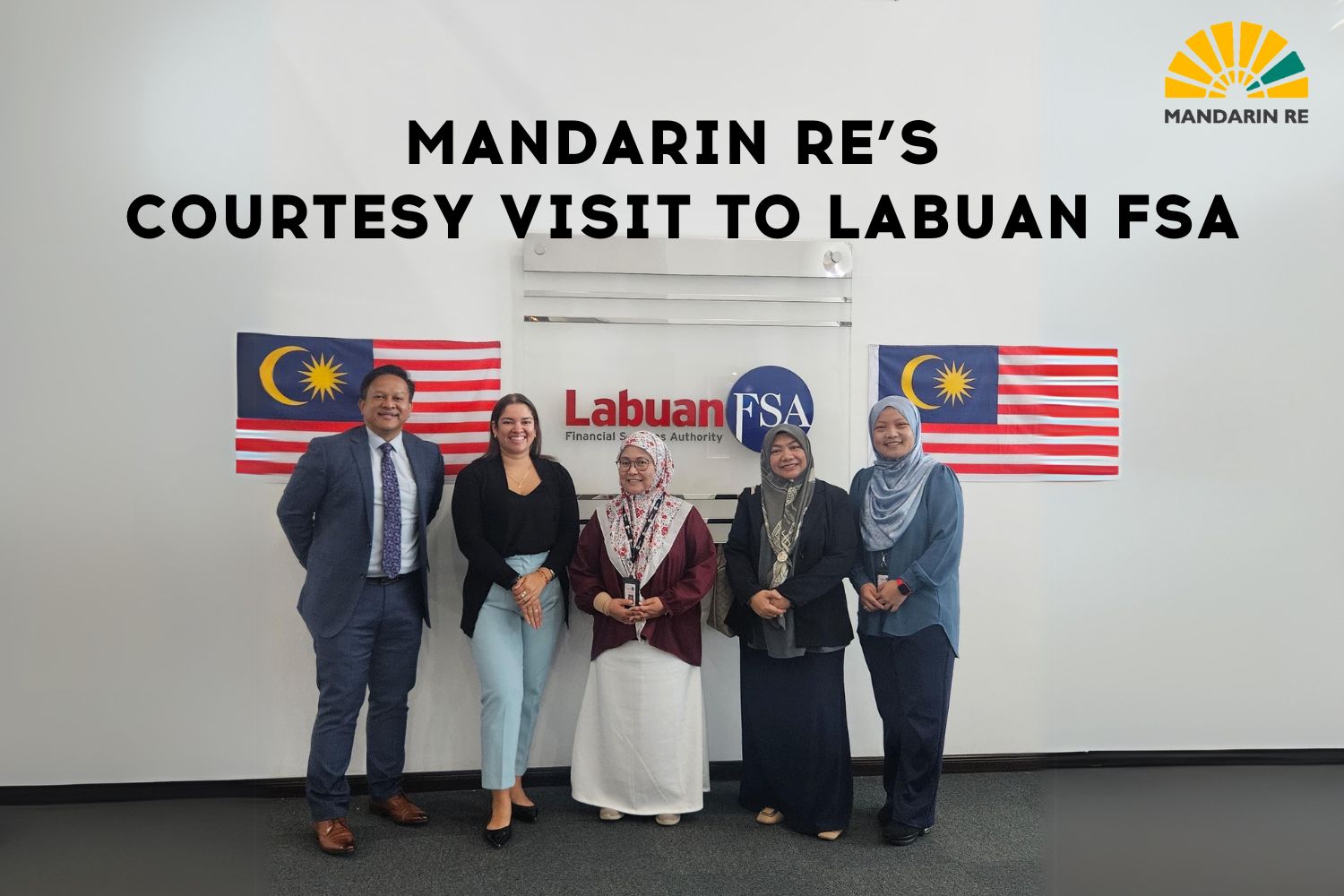 Strengthening Industry Relations: Mandarin Re’s Courtesy Visit to Labuan FSA